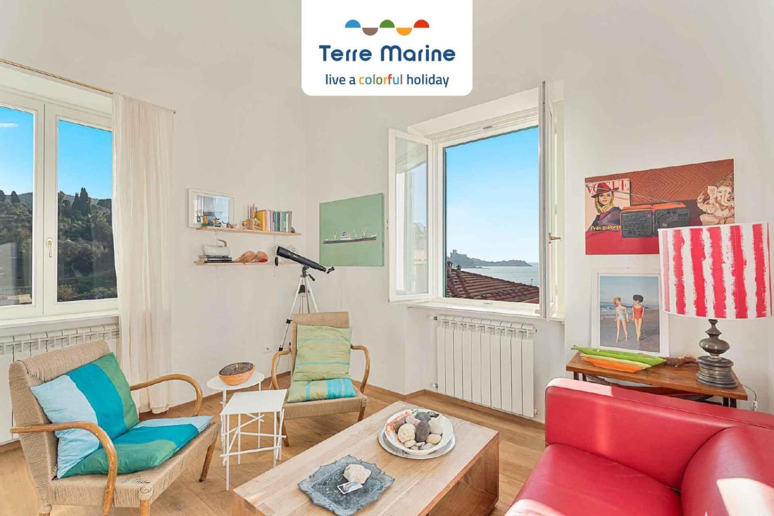 شقة Le Vele, Terre Marine ليريسي المظهر الخارجي الصورة